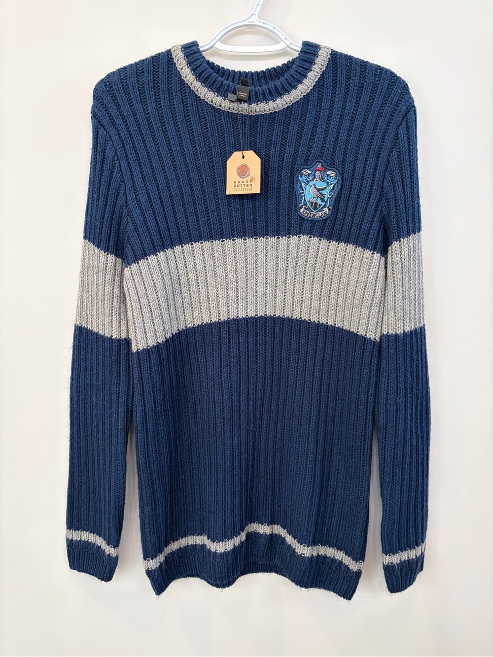 Harry Potter Wizarding World New York RAVENCLAW Quidditich Jumper Sweater NWT S